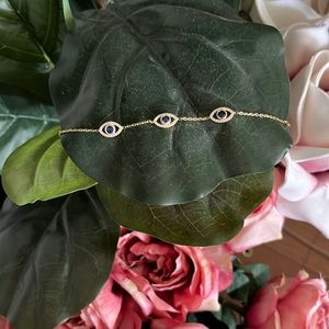 Evil eye bracelet